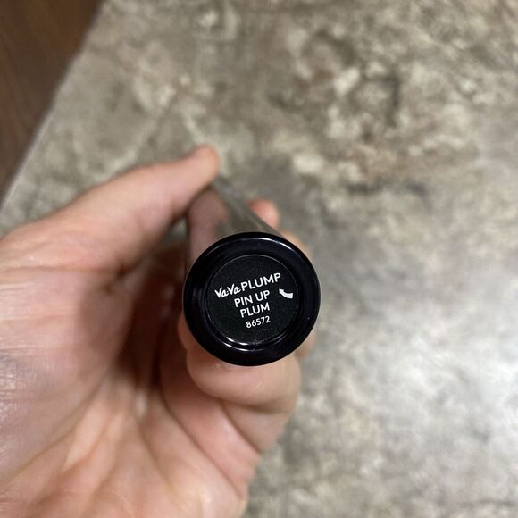 Buxom Va Va Plump Shiny Liquid Lipstick - Pin Up Plum - 0.11 Oz - NWOB - Picture 4 of 4